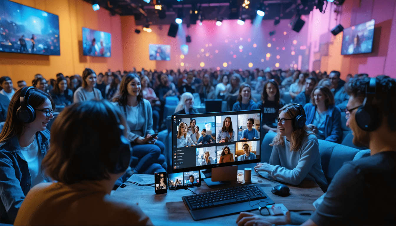 découvrez chatendom, la plateforme innovante qui vous plonge dans une expérience immersive de tchat vidéo aléatoire. rencontrez des personnes du monde entier, échangez en temps réel et vivez des moments uniques grâce à notre interface conviviale. rejoignez-nous dès maintenant pour des échanges surprenants et enrichissants!