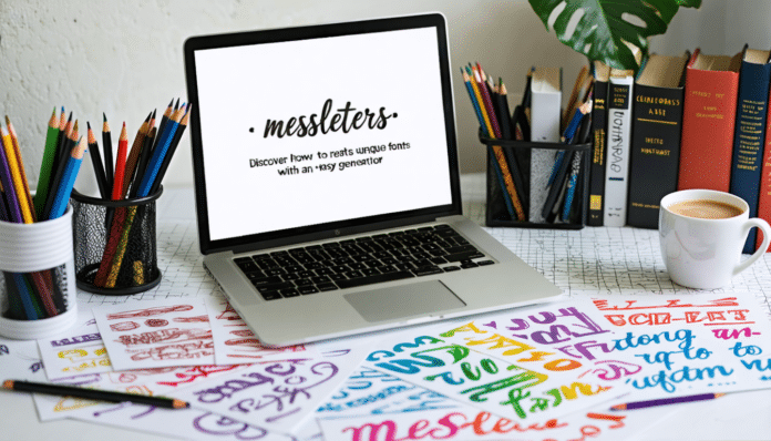 découvrez messletters, le générateur facile à utiliser qui vous permet de créer des polices de lettres uniques et originales pour tous vos projets créatifs. transformez vos idées en typographies personnalisées avec simplicité!