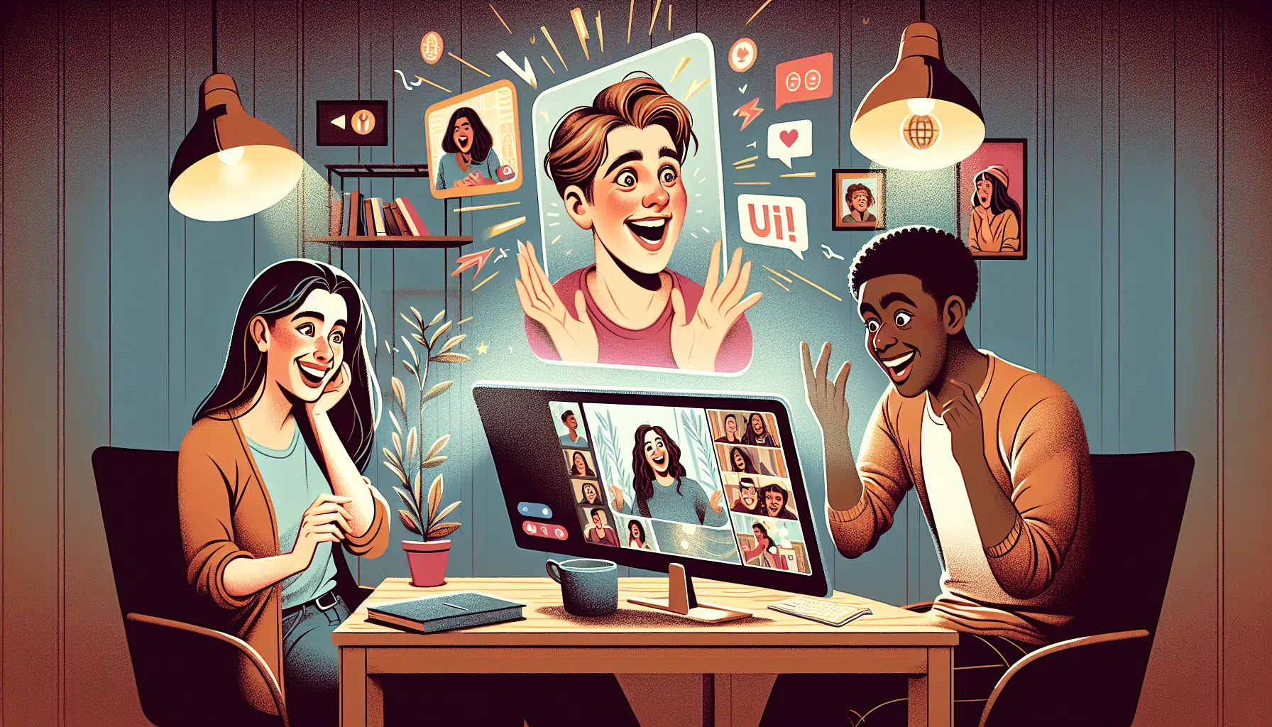 découvrez l'univers fascinant d'ome tv, le vidéo chat aléatoire qui vous permet de faire des rencontres inattendues. connectez-vous facilement et échangez avec des personnes du monde entier dans un cadre convivial et décontracté. partez à l'aventure et laissez-vous surprendre par des discussions enrichissantes et des moments uniques !