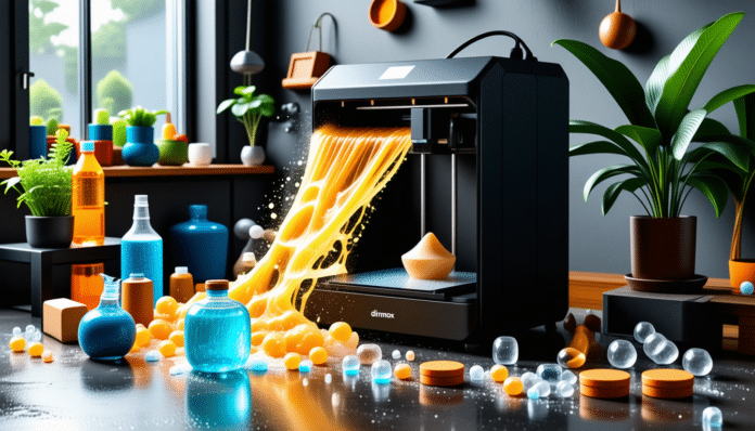 découvrez dirmox, l'imprimante 3d innovante qui recycle les déchets plastiques pour créer des objets du quotidien. alliez écologie et créativité avec une technologie qui préserve notre planète tout en embellissant votre environnement.