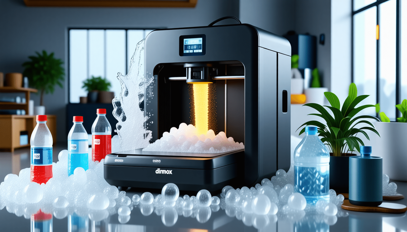 découvrez dirmox, l'imprimante 3d révolutionnaire qui recycle les déchets plastiques pour créer des objets du quotidien. contribuez à la réduction des déchets tout en profitant d'une technologie innovante au service de l'environnement.