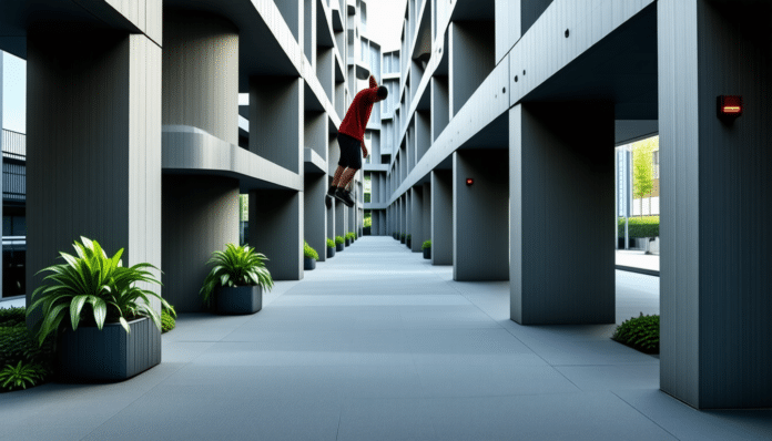 découvrez vazpaz, la discipline innovante qui combine parkour et escalade libre sur des structures modulaires. un sport dynamique qui redéfinit les défis urbains et vous invite à repousser vos limites dans un environnement créatif et stimulant.