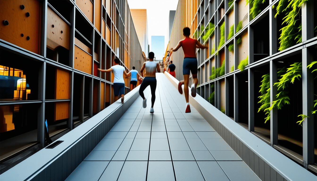 découvrez vazpaz, la discipline sportive innovante qui fusionne le parkour et l'escalade libre sur des structures modulaires. un nouvel univers de défis et de créativité pour les passionnés d'aventure et de sensations fortes.