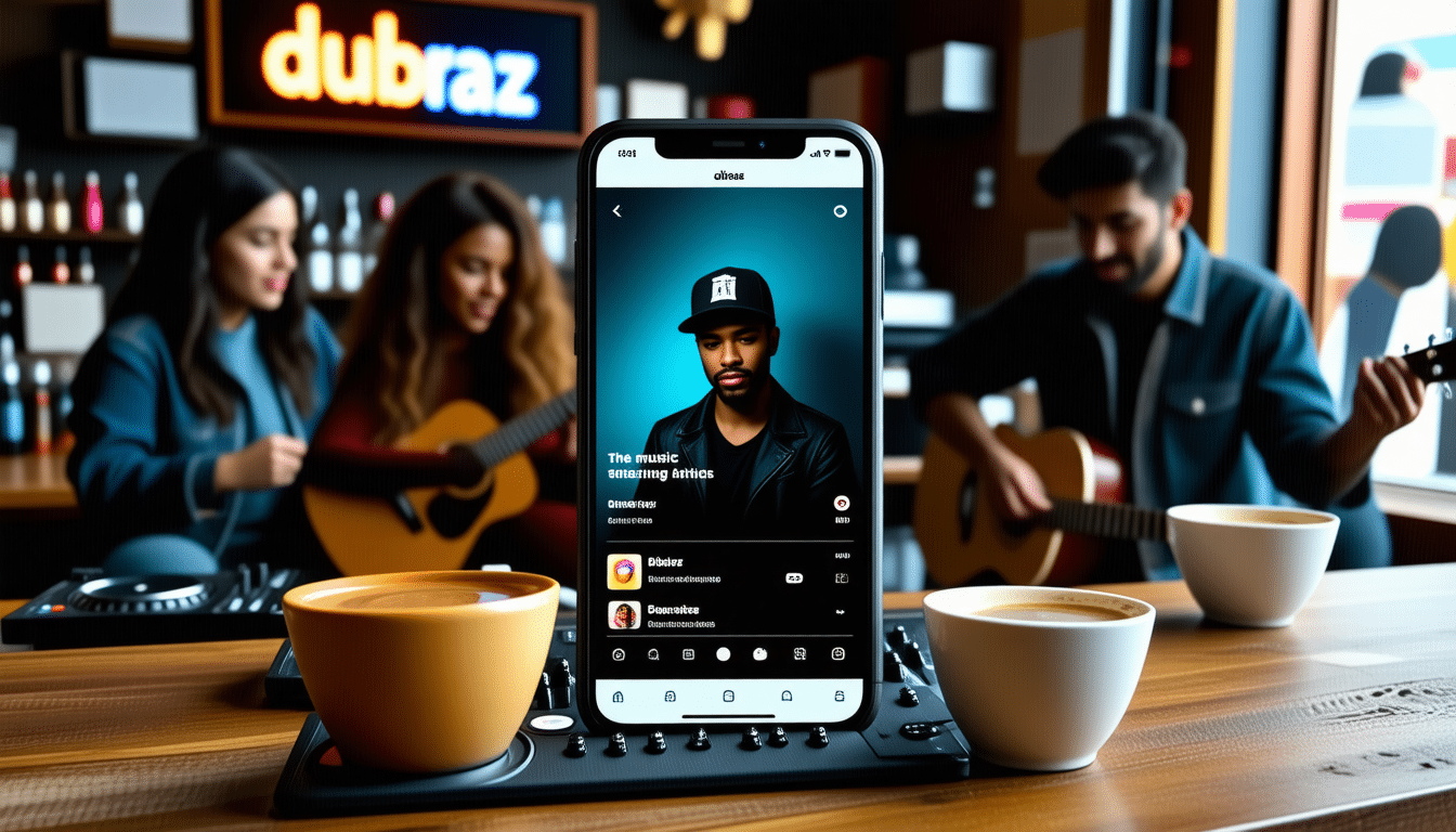 découvrez dubraz, la plateforme de streaming musical innovante qui permet aux artistes de recevoir une rémunération directe et équitable pour leur travail. écoutez vos morceaux préférés tout en soutenant les créateurs de musique. rejoignez la révolution musicale avec dubraz!
