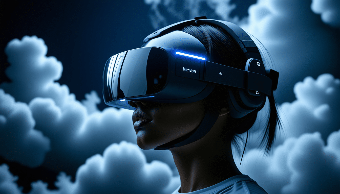 découvrez nimvon, le casque vr révolutionnaire conçu pour réduire le stress et surmonter vos phobies grâce à des simulations personnalisées. plongez dans des expériences immersives qui vous aideront à gérer vos émotions et à retrouver votre bien-être.
