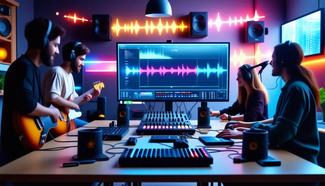 découvrez vinmab, une plateforme révolutionnaire de co-création musicale qui permet aux artistes et à l'intelligence artificielle de collaborer en temps réel. explorez un nouvel univers sonore où créativité humaine et technologie fusionnent pour donner vie à des compositions uniques.