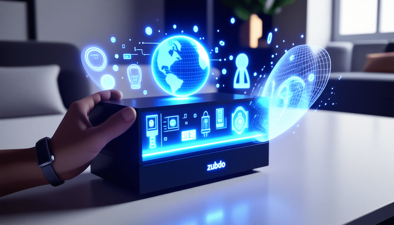 découvrez zubdo, le générateur d’hologrammes portables qui révolutionne vos interactions en 3d. transformez vos présentations, événements et réunions avec des hologrammes captivants qui engagent et impressionnent votre public. plongez dans une nouvelle dimension de communication !