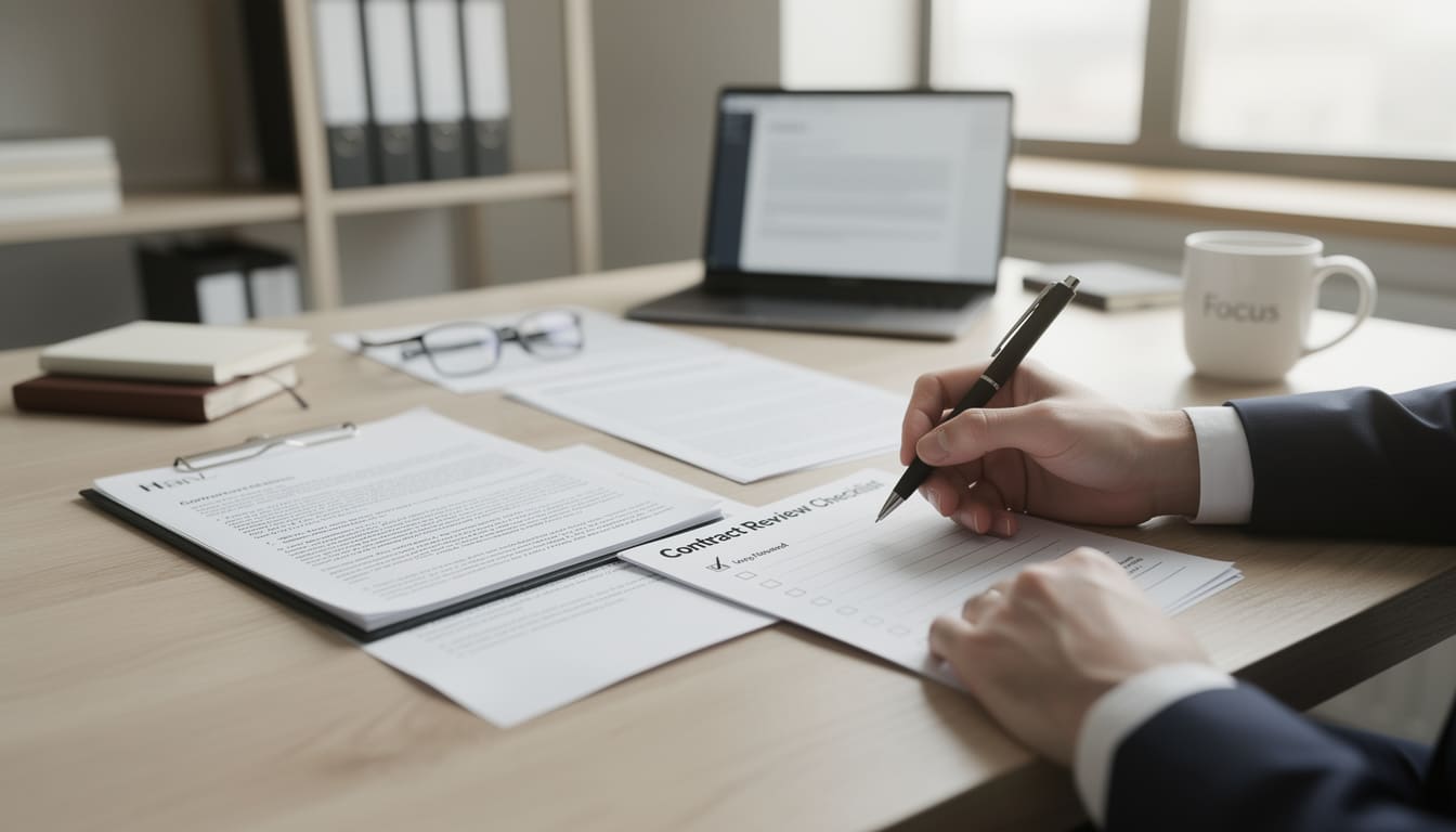 découvrez la checklist ultime pour bien vérifier votre contrat avant toute opération importante et éviter les mauvaises surprises.