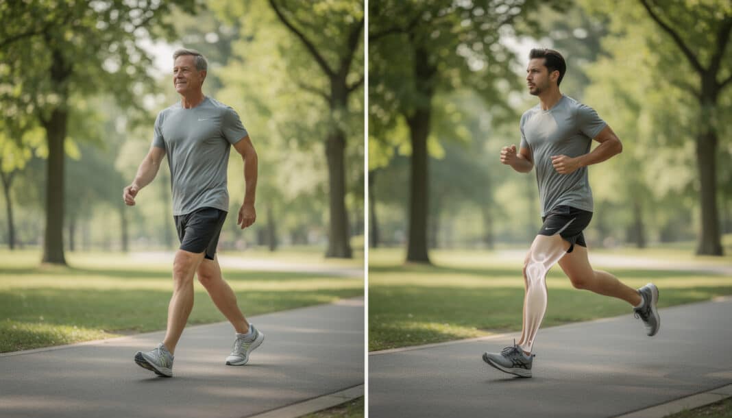 découvrez les avantages de la marche rapide et de la course à pied pour protéger vos articulations et choisissez l'activité la mieux adaptée à votre santé.