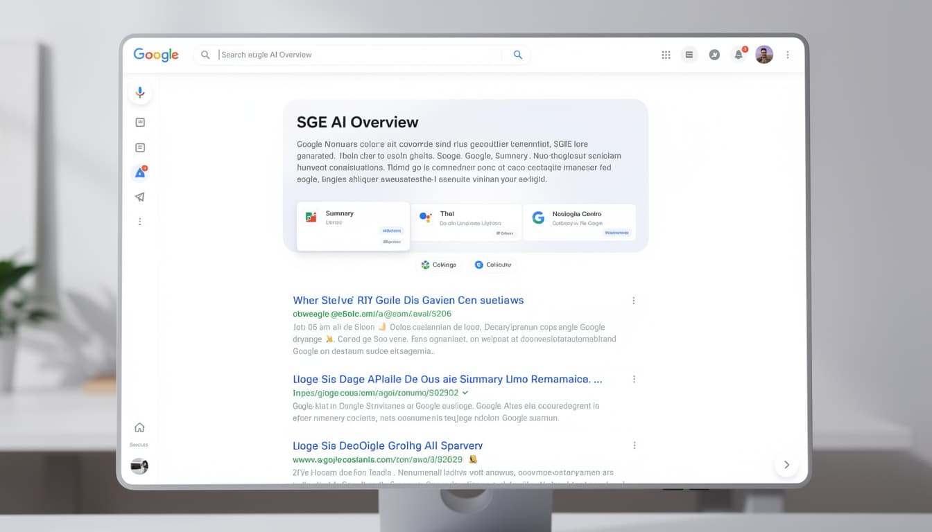 découvrez comment l'intelligence artificielle révolutionne la recherche google avec la sge et les nouveaux algorithmes, pour mieux comprendre leurs impacts sur vos résultats.