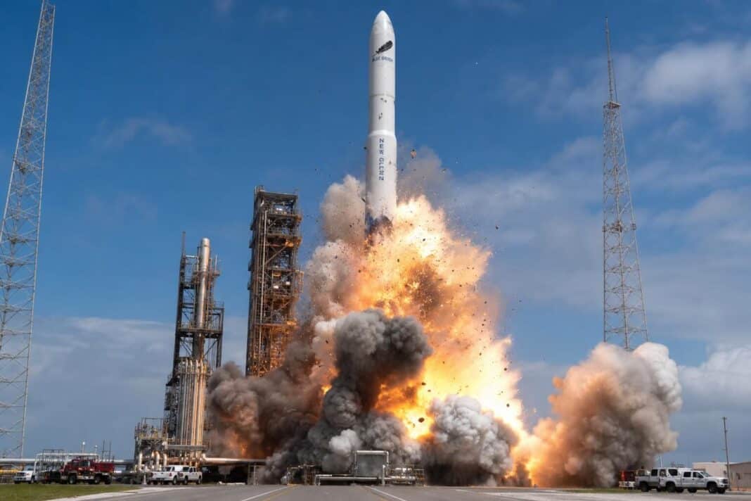 Découvrez les détails de l'explosion spectaculaire de la fusée New Glenn de Blue Origin lors du lancement à Cap Canaveral, une étape majeure dans l'exploration spatiale.
