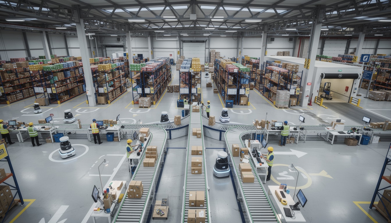 découvrez comment la logistique e-commerce influence les délais de livraison et pourquoi certains colis arrivent en 24 heures tandis que d'autres prennent jusqu'à 10 jours.