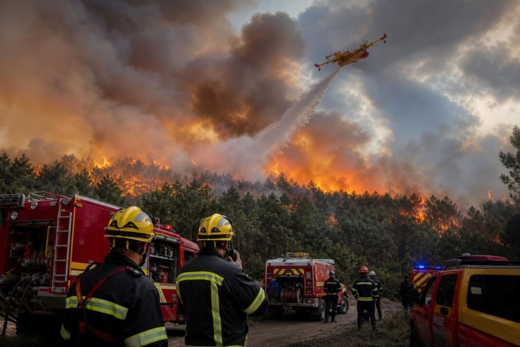 Suivez en temps réel les incendies de forêt en Gironde avec des informations actualisées et les détails des interventions des secours pour rester informé et en sécurité.