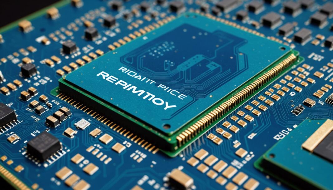 Barrettes de mémoire RAM sur circuit imprimé illustrant la pénurie et la hausse des prix