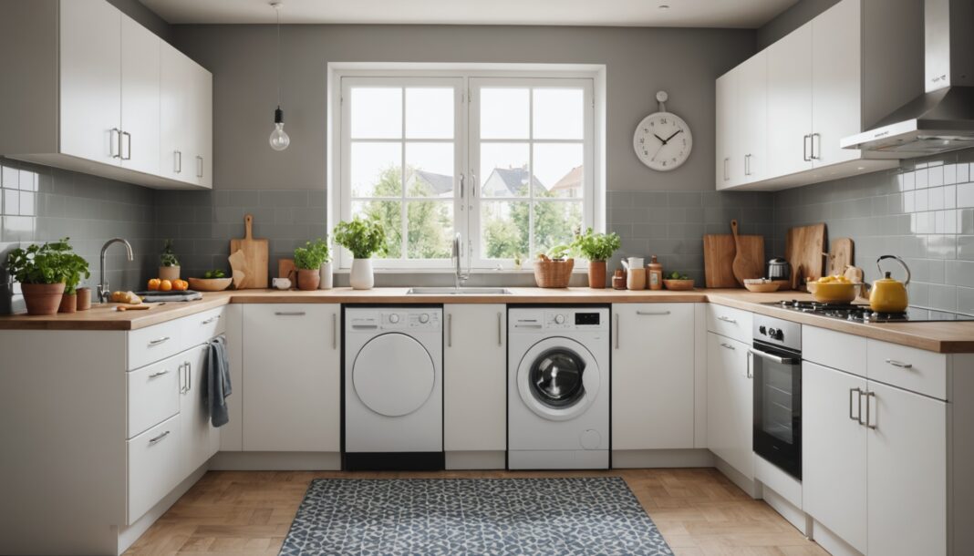 Cuisine avec appareils électroménagers neufs et reconditionnés, économie circulaire