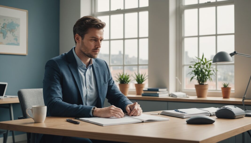 Illustration représentant le bien-être psychologique au travail
