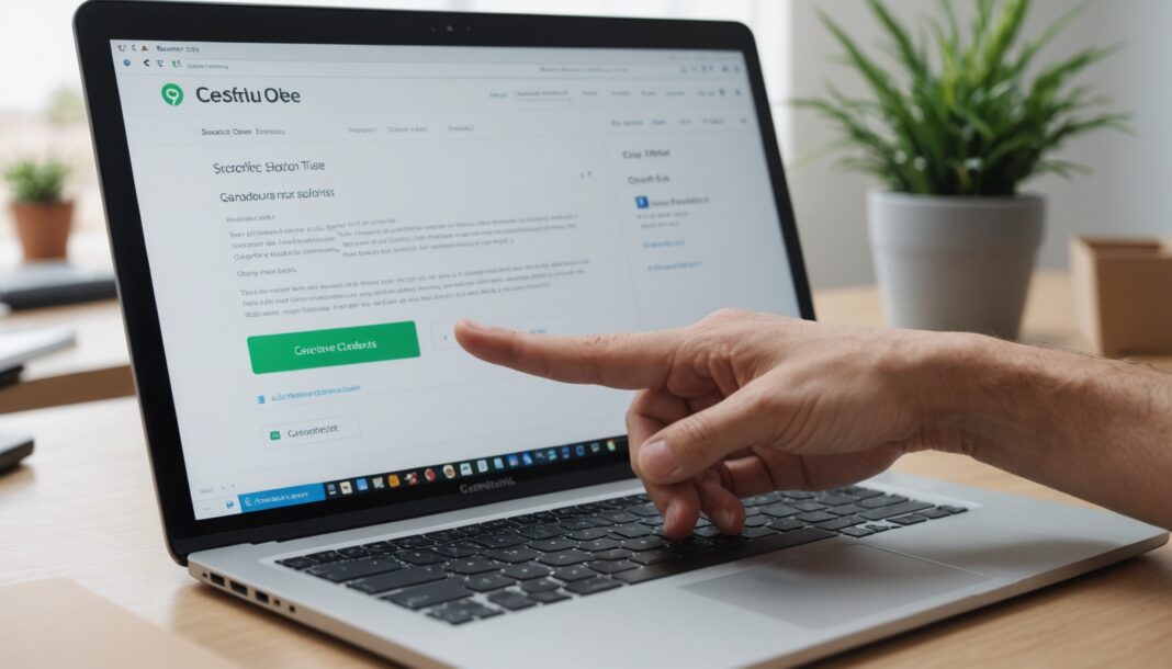 Client annulant une commande en ligne depuis l'interface d'un site e-commerce